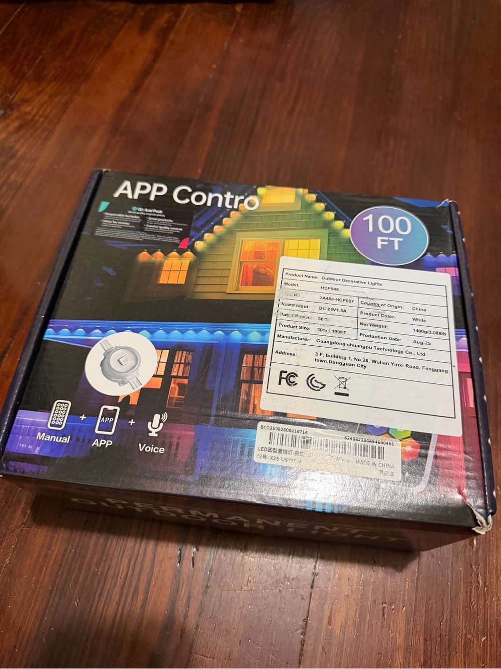 App Control 100 Ft Outdoor Decorative LED String Lights - Multicolor
